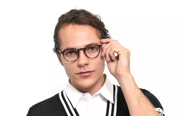 Eyeglasses John Dillinger JD2018-J  ブラック 