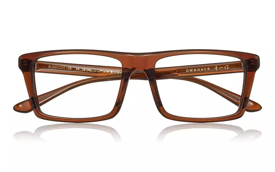 Eyeglasses Senichisaku EUSENICHI108  Brown 