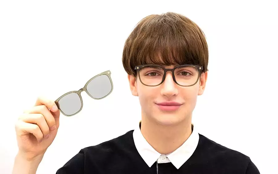 Eyeglasses OWNDAYS | SUN SNP2013N-2S  ブラウンデミ 