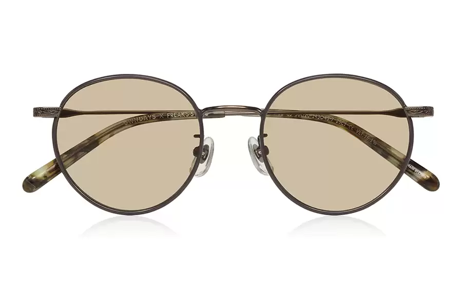 Sunglasses OWNDAYS × FREAK'S STORE FK1003G-5S  Greige 