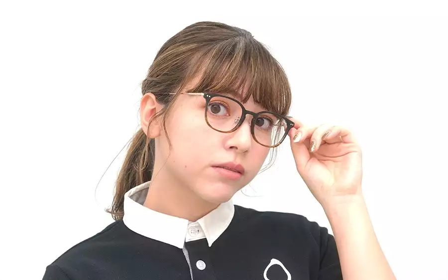 Eyeglasses Graph Belle GB2040B-3A  ブラウンハーフトーン 