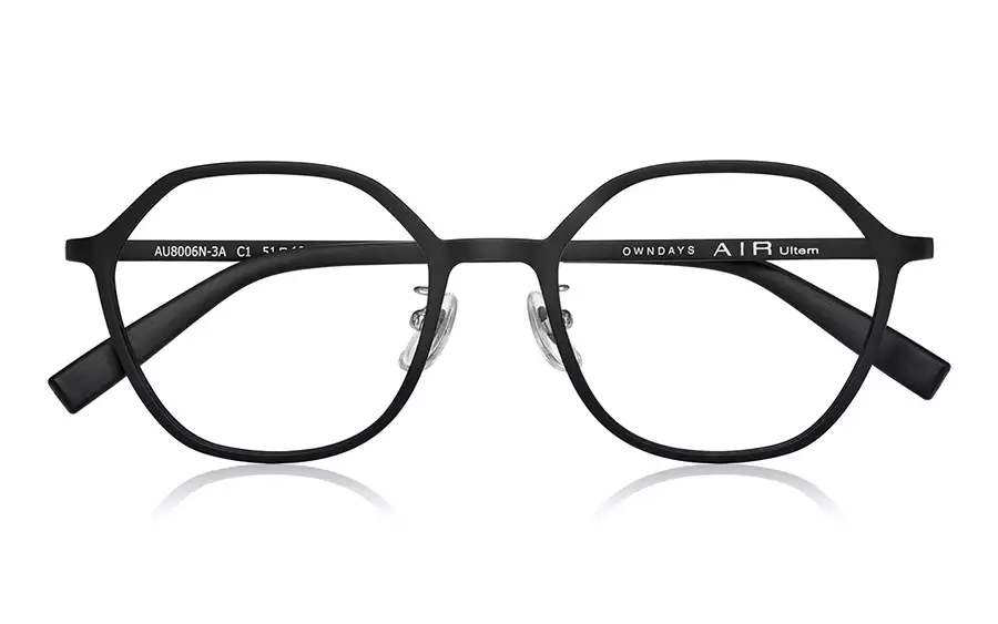 Eyeglasses AIR Ultem AU8006N-3A  Matte Black 