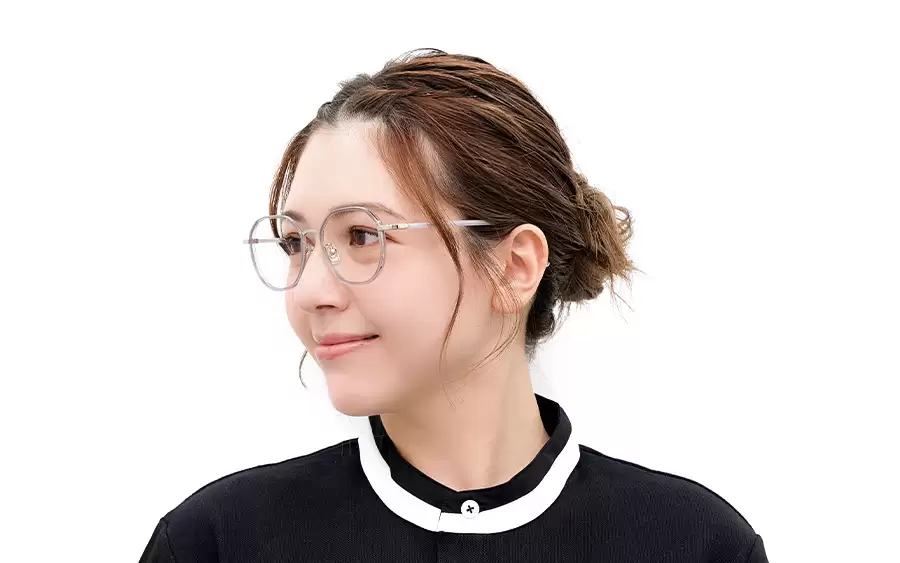 Eyeglasses OWNDAYS | ESSENTIAL LB1018X-4S  Clear Orange 