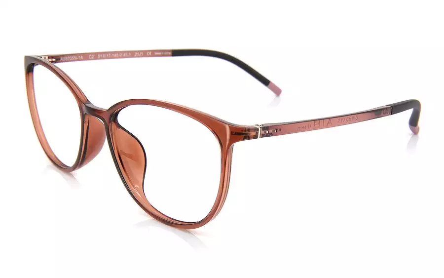 Eyeglasses OWNDAYS | AIR AU8005N-1A  Light Brown 