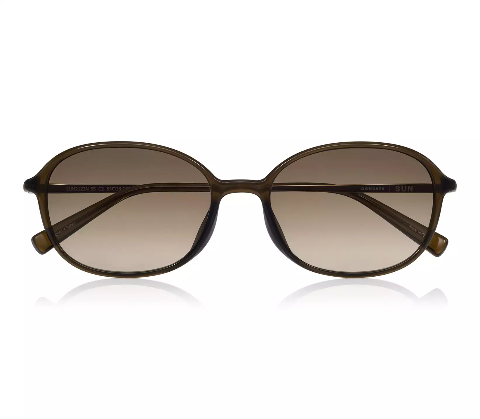 Sunglasses OWNDAYS | SUN SUN2122N-5S  Brown 