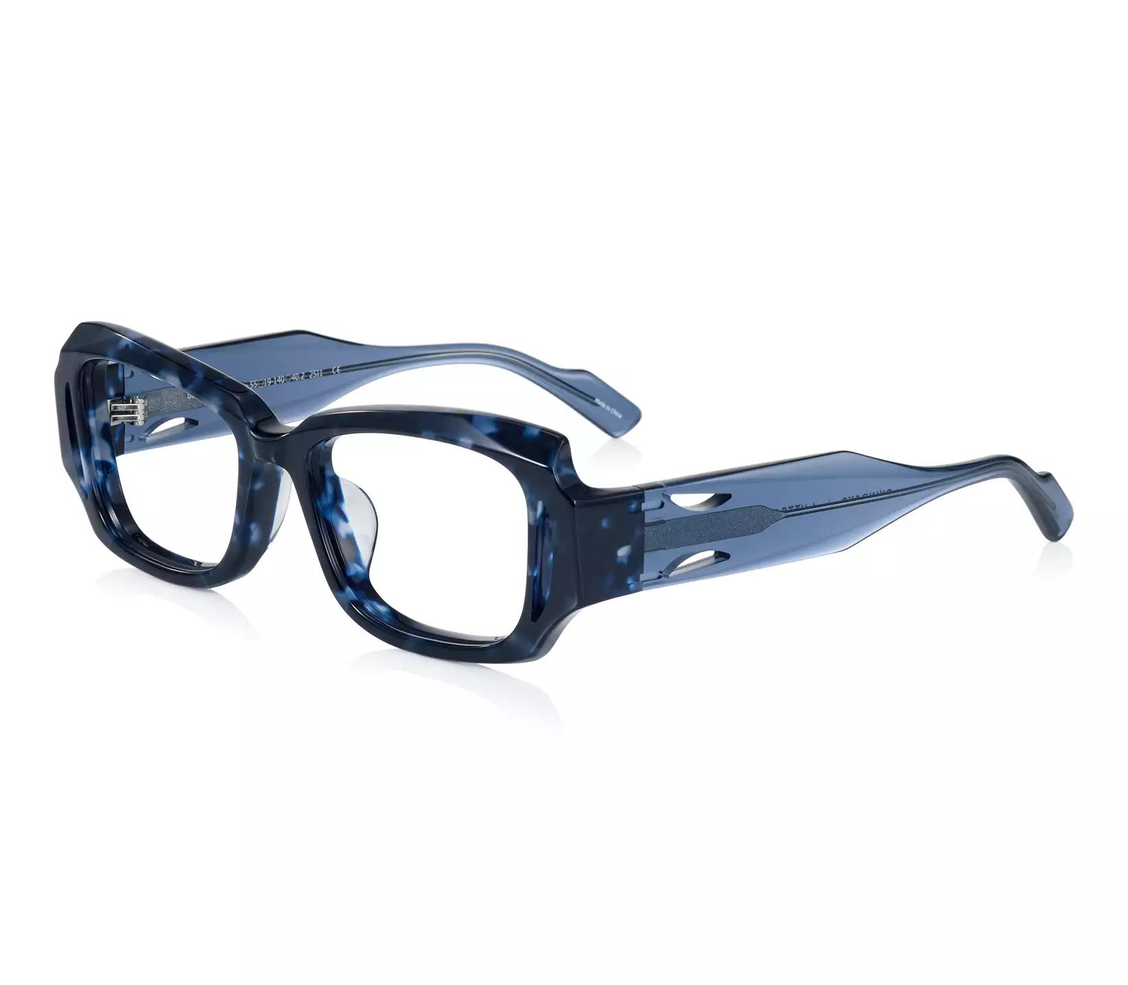 Eyeglasses BUTTERFLY EFFECT BE2026J-5A  ネイビーデミ 