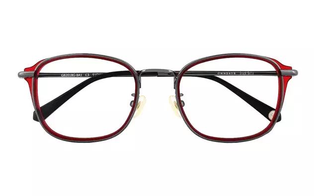 Eyeglasses Graph Belle GB2018G-8A  Red 