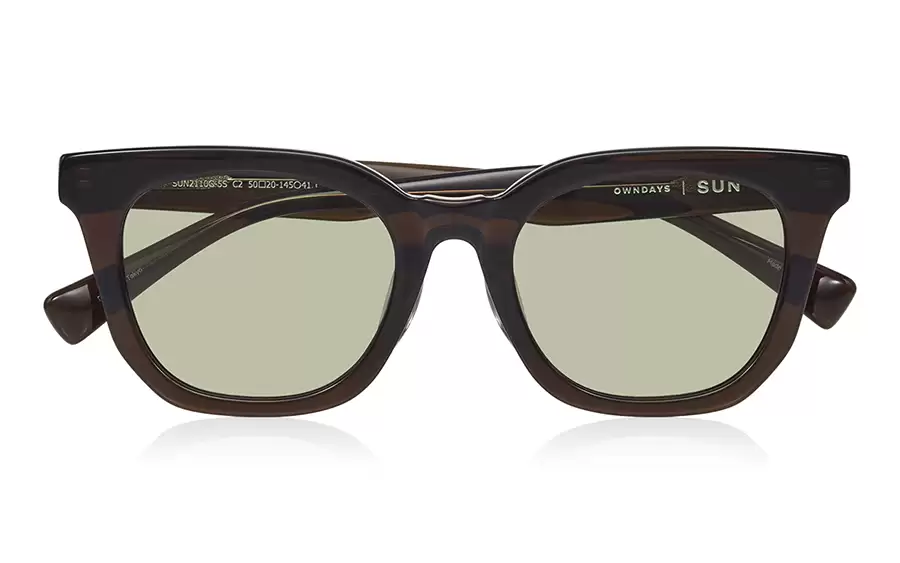 Sunglasses OWNDAYS | SUN SUN2110G-5S  ブラウン 