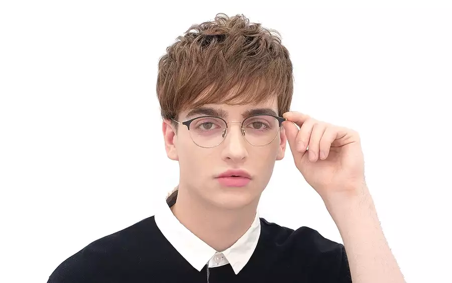 Eyeglasses OWNDAYS | AIR MM1009B-0A  ブラウン 