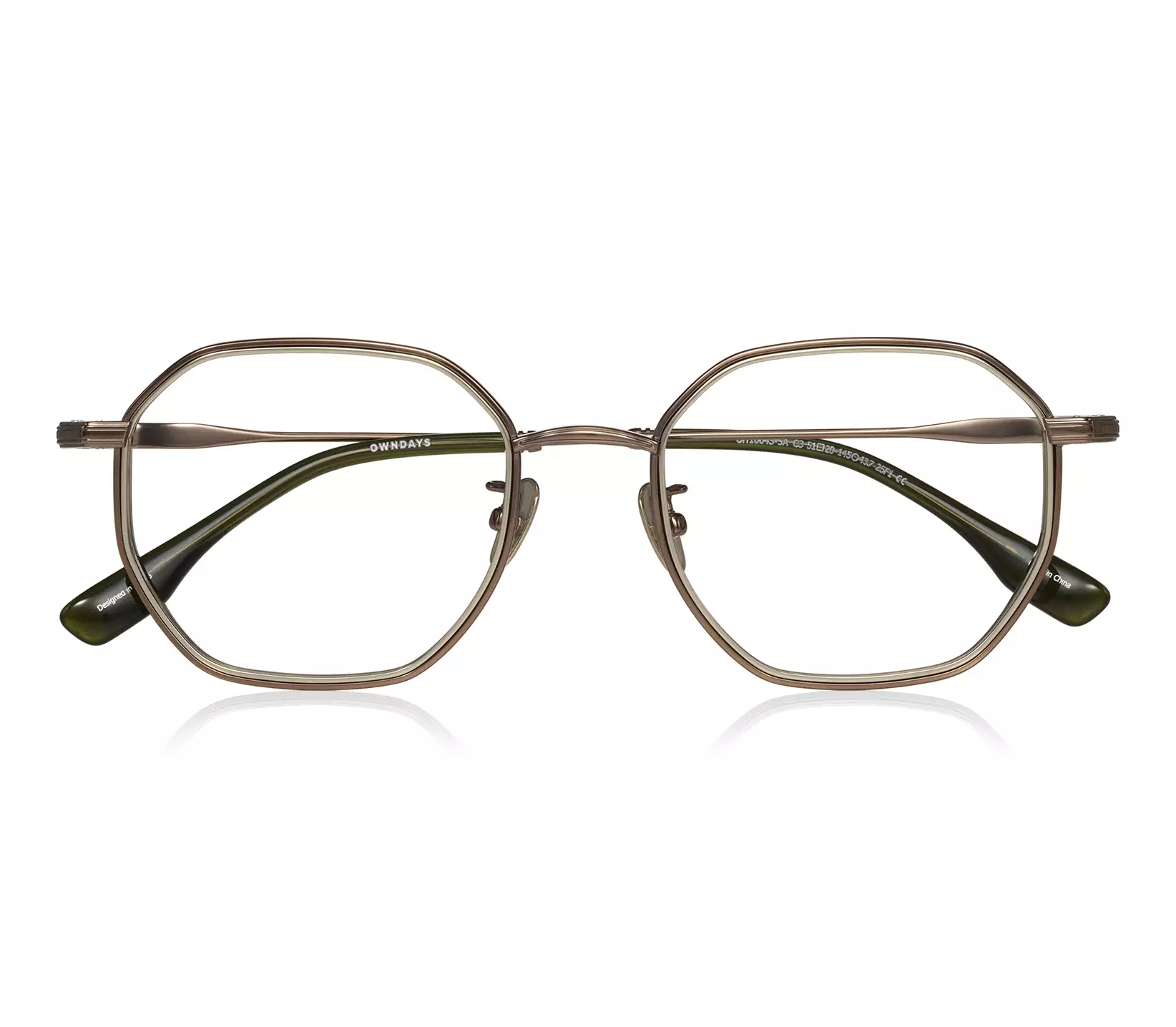 Eyeglasses THE ONE OH1004S-5A  マットブラウン 