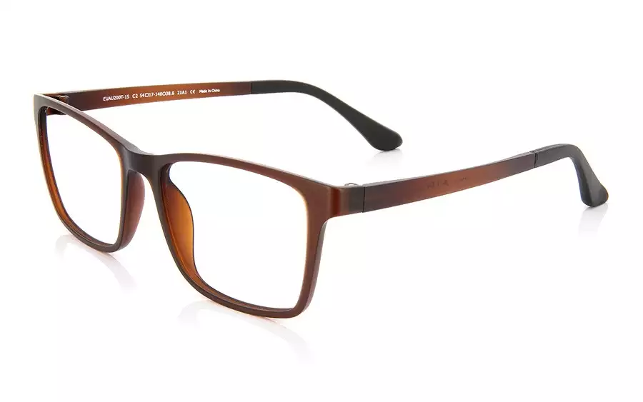 Eyeglasses AIR Ultem EUAU200T-1S  Brown 