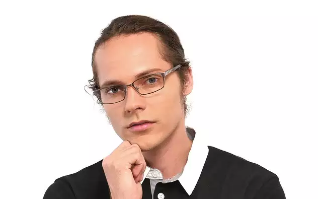 Eyeglasses K.moriyama KM1135-T  Gun 