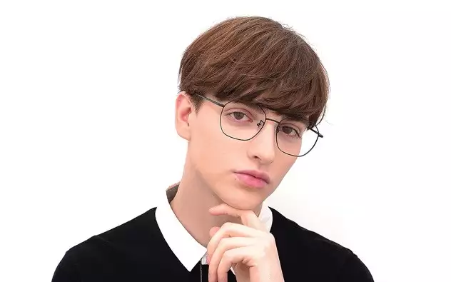 Eyeglasses +NICHE NC3011K-0S  マットブラック 
