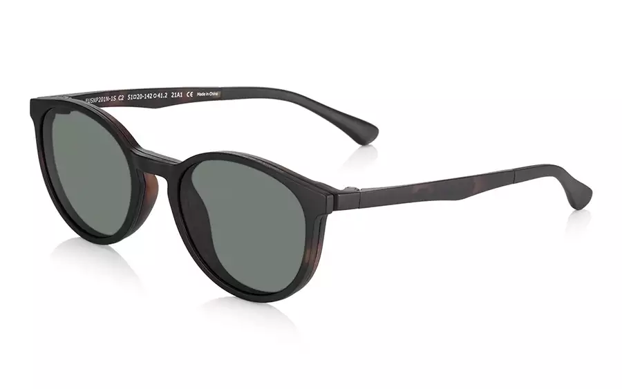 Eyeglasses OWNDAYS | SUN EUSNP201N-1S  Brown Demi 