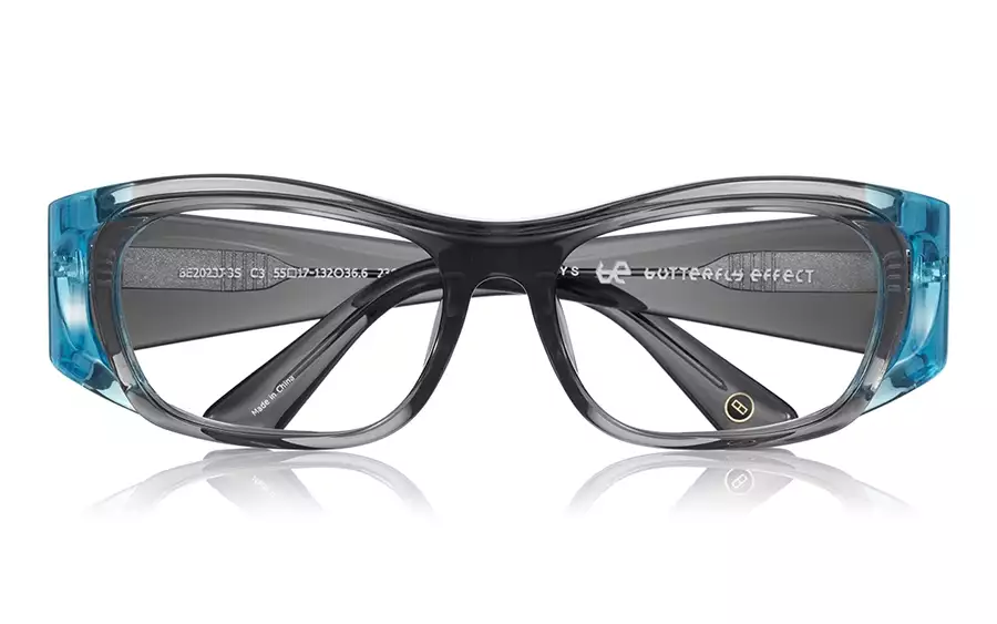 Eyeglasses BUTTERFLY EFFECT BE2023J-3S  スモーク 