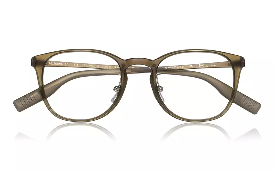 Eyeglasses OWNDAYS | AIR AU2099N-2A  ライトブラウン 