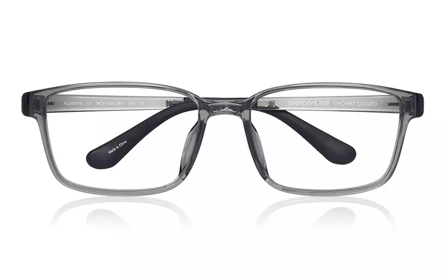 Eyeglasses OWNDAYS 花粉 2WAY GUARD PG2020T-4S  Clear Gray 