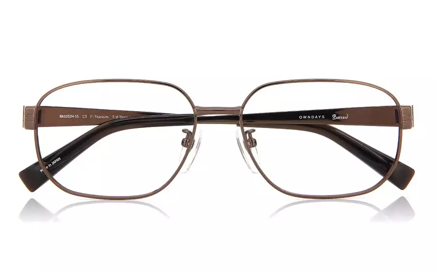 Eyeglasses OWNDAYS | ESSENTIAL BA1032H-1S  Brown 