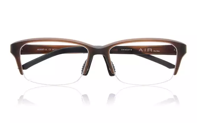 Eyeglasses OWNDAYS | AIR AR2030T-1A  マットブラウン 