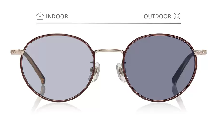Sunglasses OWNDAYS × FREAK'S STORE FK1003G-5S  Brown 