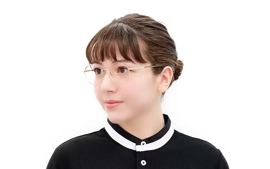Eyeglasses Graph Belle GB1043G-4A  ゴールド 