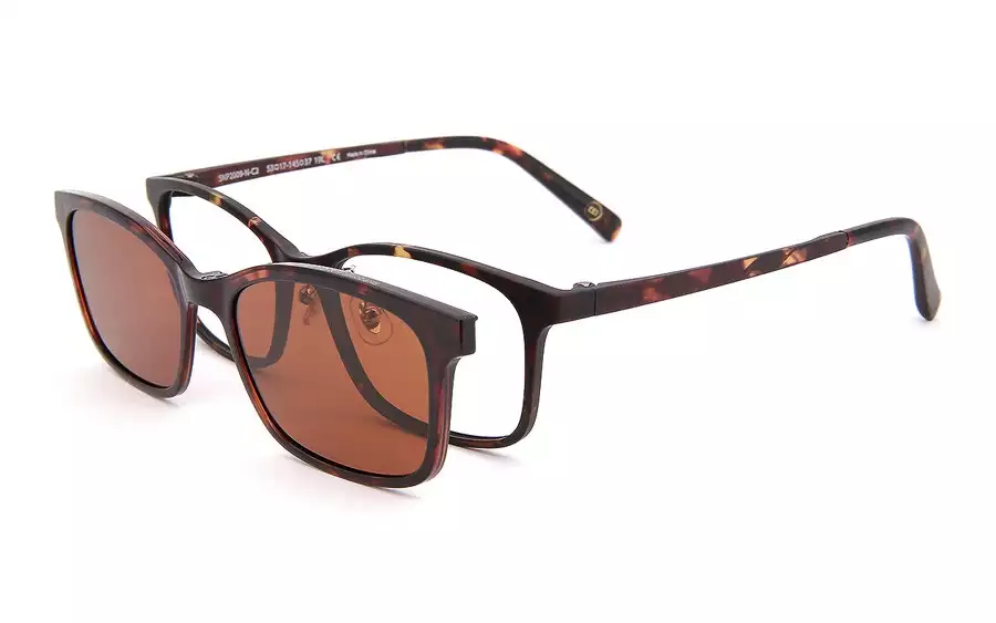 Eyeglasses OWNDAYS | SUN SNP2009-N  ブラウンデミ 