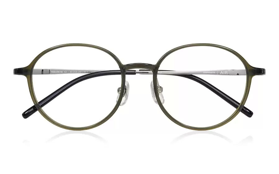 Eyeglasses OWNDAYS | AIR AU2110A-5S  カーキ 