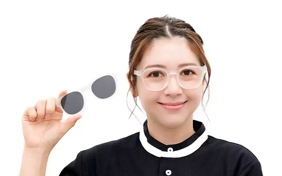 Eyeglasses OWNDAYS × Topologie TP-SNP2001_Bag  White 
