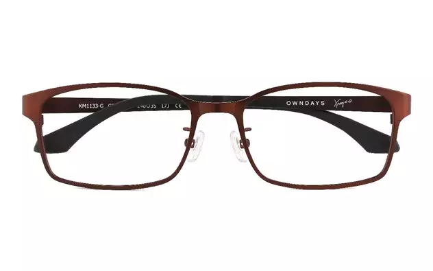 Eyeglasses K.moriyama KM1133-G  ブラウン 