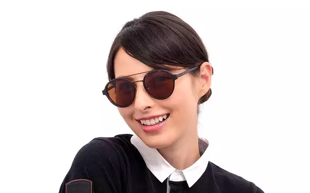 Sunglasses OWNDAYS | SUN SNP1006Le-N  マットブラウンデミ 