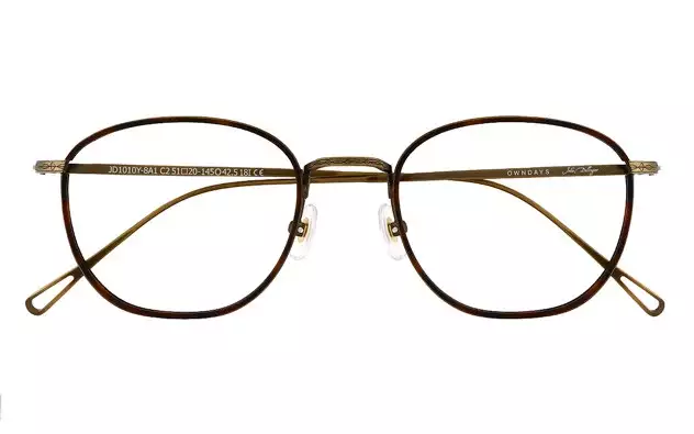 Eyeglasses John Dillinger JD1010Y-8A  ブラウンデミ 