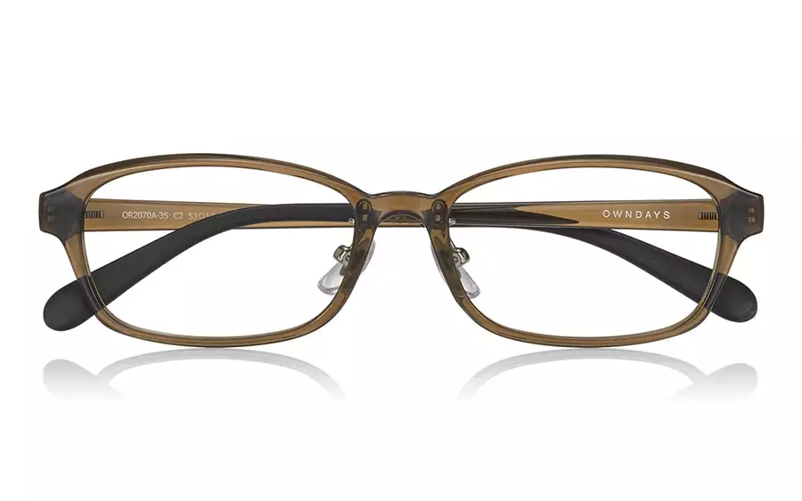 Eyeglasses OWNDAYS | ESSENTIAL OR2070A-3S  Brown 