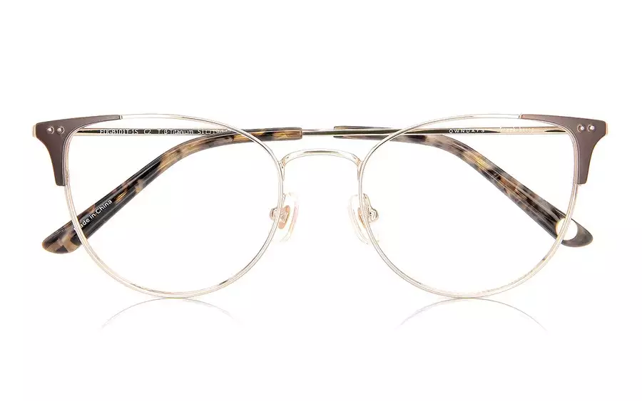 Eyeglasses Graph Belle EUGB101T-1S  ブラウン 