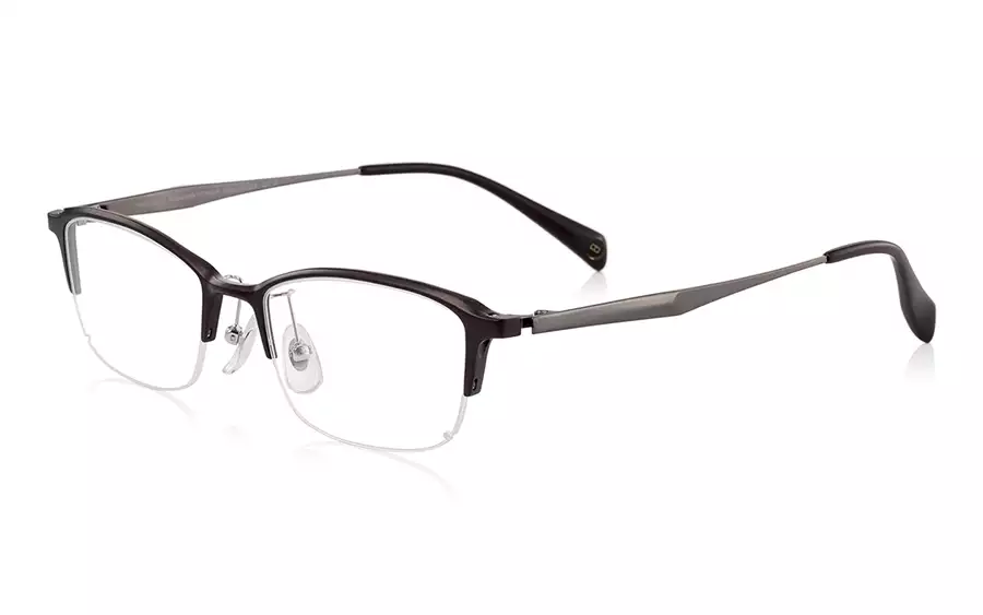 Eyeglasses K.moriyama KM1151T-3A  ダークブラウン 