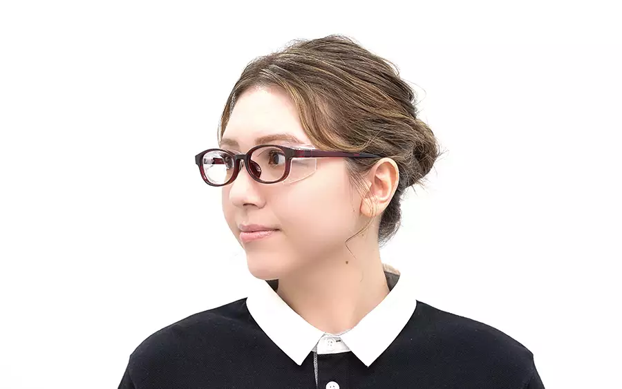 Eyeglasses OWNDAYS 花粉 2WAY GUARD PG2018T-4S  Clear Red 