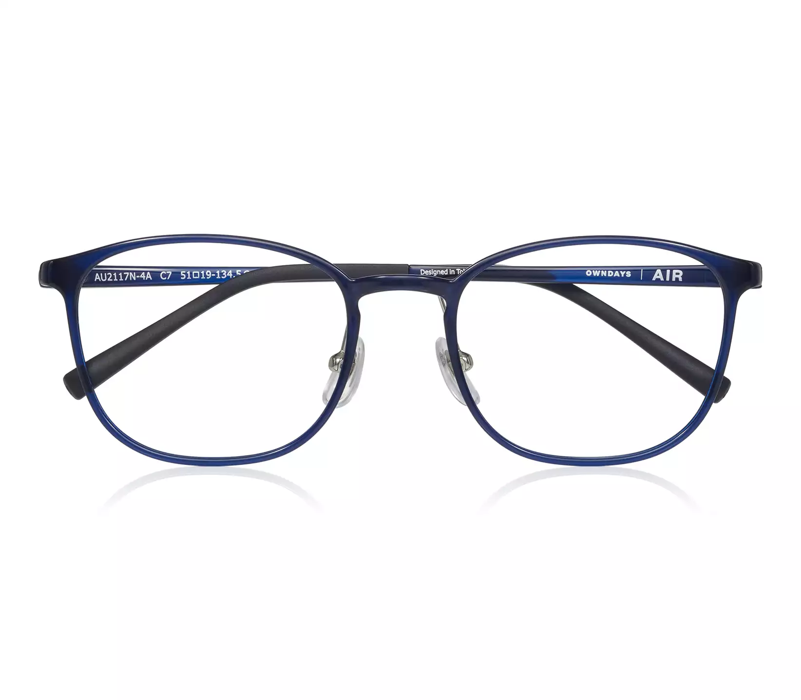 Eyeglasses OWNDAYS | AIR AU2117N-4A  ネイビー 