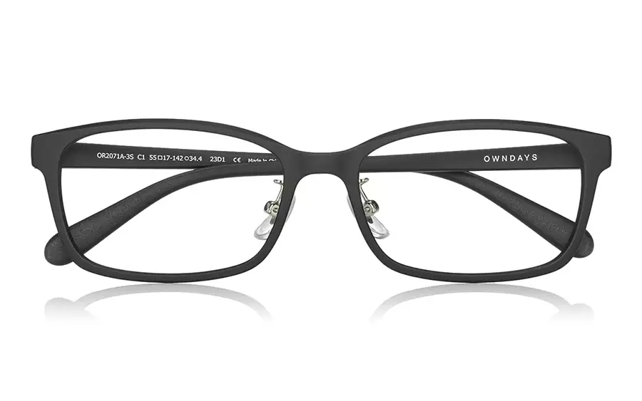 Eyeglasses OWNDAYS | ESSENTIAL OR2071A-3S  Matte Black 