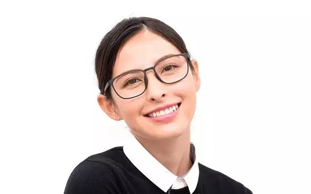 Eyeglasses OWNDAYS 花粉 2WAY GUARD PG2015T-1S  ブラック 