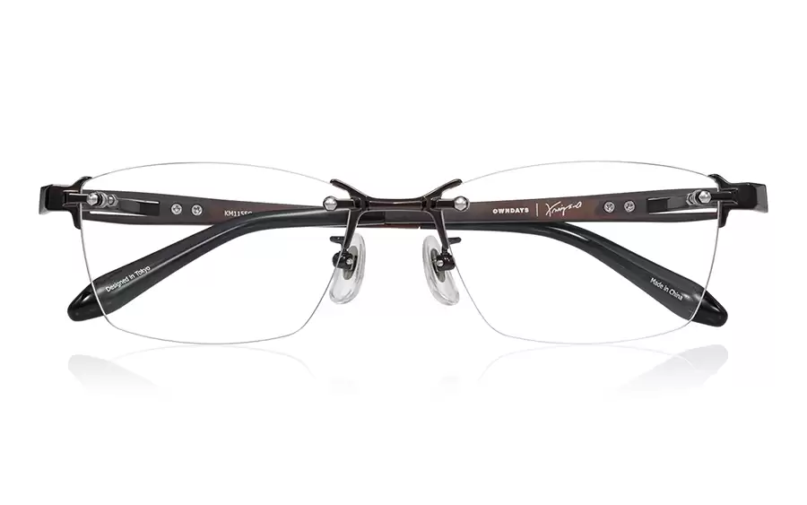Eyeglasses K.moriyama KM1155G-4A  Dark Brown 