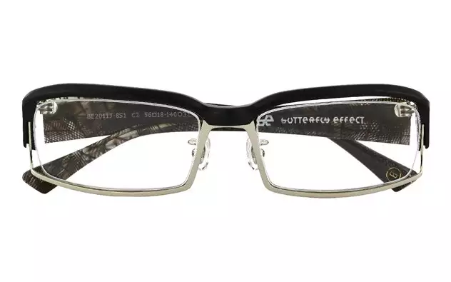 Eyeglasses BUTTERFLY EFFECT BE2011J-8S  ブラック 