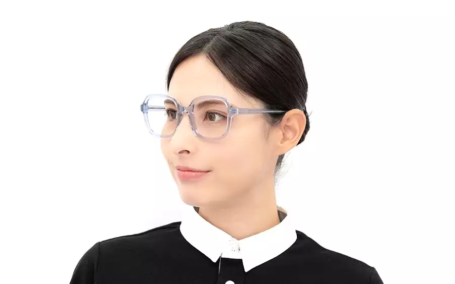 Eyeglasses +NICHE EUNC201B-2A  Clear Blue 