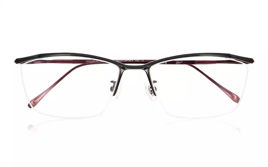 Eyeglasses K.moriyama KM1145T-1S  Black 