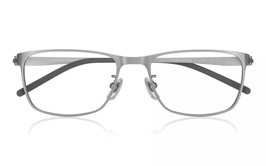 Eyeglasses OWNDAYS | AIR AF1033G-3A  Matte Silver 