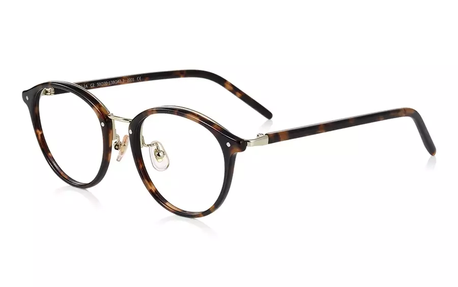 Eyeglasses Graph Belle GB2038J-2A  ブラウンデミ 