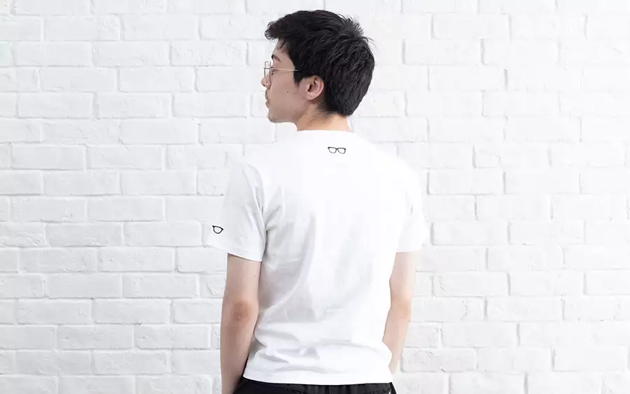 Cloth OWNDAYS OWNDAYS-T-shirt-Model-WH  ホワイト 
