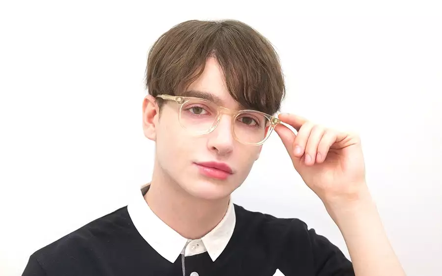 Eyeglasses John Dillinger EUJD207P-3S  Clear Yellow 
