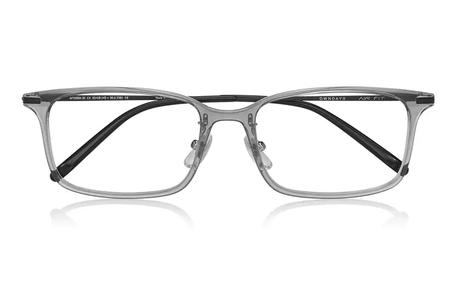 Eyeglasses OWNDAYS | AIR AF2008A-3S  グレー 