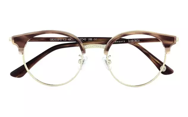 Eyeglasses Graph Belle GB2016-G  Brown 