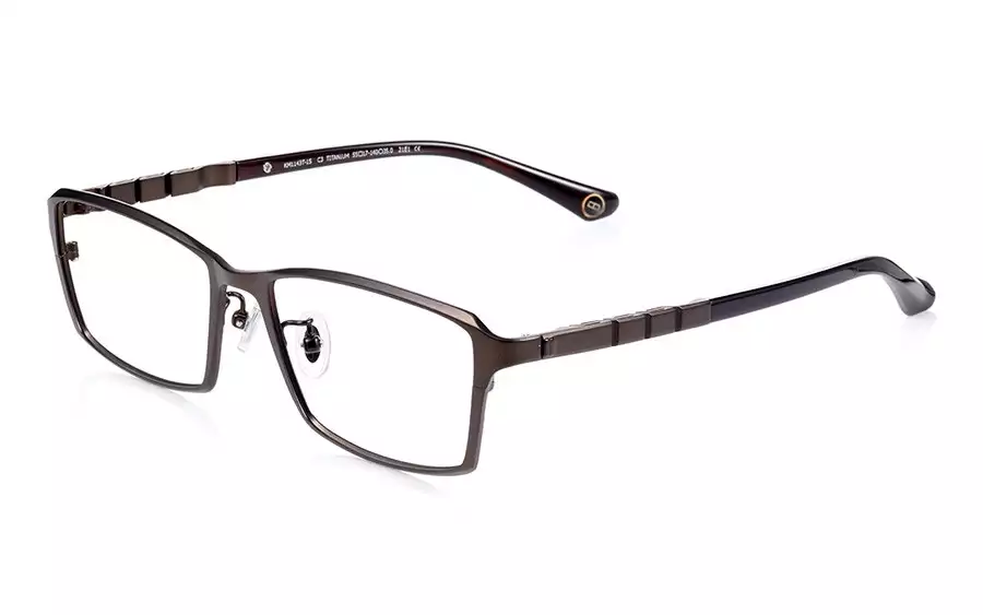 Eyeglasses K.moriyama KM1143T-1S  Matte  Brown 
