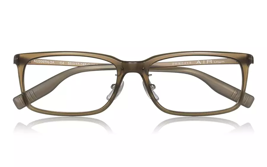 Eyeglasses OWNDAYS | AIR AU2097N-2A  Light Brown 